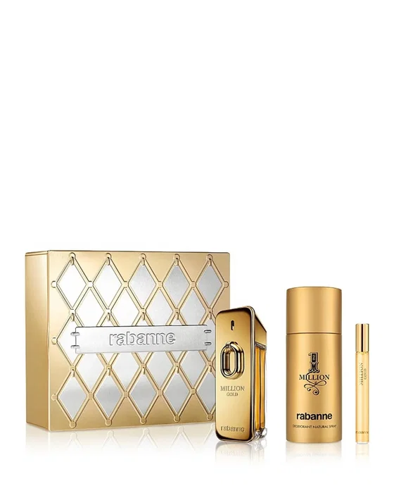 Paco Rabanne Coffret Million Gold et 1 Million pour homme et femme Paco Rabanne Coffret Million Gold et 1 Million pour homme et femme